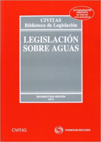 LEGISLACIÓN SOBRE AGUAS 18ª EDICIÓN