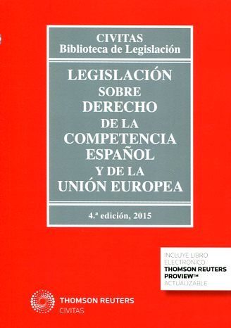 LEGISLACIÓN SOBRE DERECHO DE LA COMPETENCIA ESPAÑO