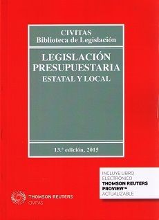 LEGISLACIÓN PRESUPUESTARIA. ESTATAL Y LOCAL. 13ª E