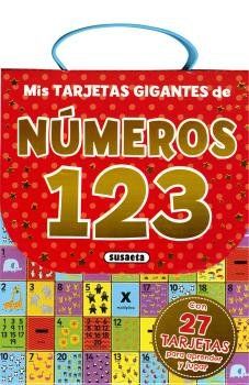 MIS TARJETAS GIGANTES DE NÚMEROS 1 2 3 (SUSAETA)