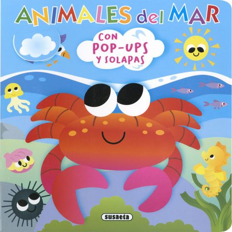 ANIMALES DEL MAR. CON POP-UPS Y SOLAPAS (SUSAETA)