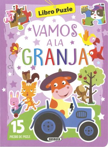 LIBRO PUZLE. ¡VAMOS A LA GRANJA! (SUSAETA)