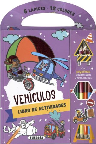 VEHICULOS. LIBRO DE ACTIVIDADES (SUSAETA)