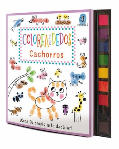 COLOREA CON TUS DEDOS. CACHORROS (EDEBÉ)