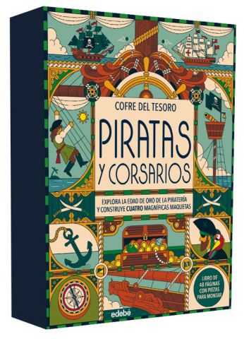 COFRE DE TESORO. PIRATAS Y CORSARIOS (EDEBÉ)