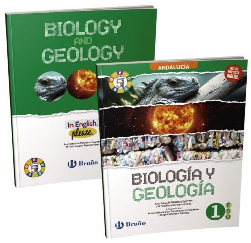 (BRUÑO) BIOLOGÍA Y GEOLOGÍA 1º ESO AND 24 P. 5 ETAPAS BILINGÜE