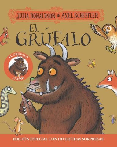 EL GRÚFALO. EDICIÓN 25 ANIVERSARIO (BRUÑO)