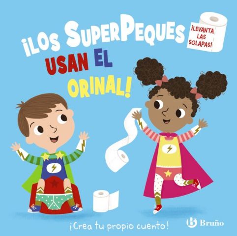 ¡LOS SUPERPEQUES USAN EL ORINAL! (BRUÑO)