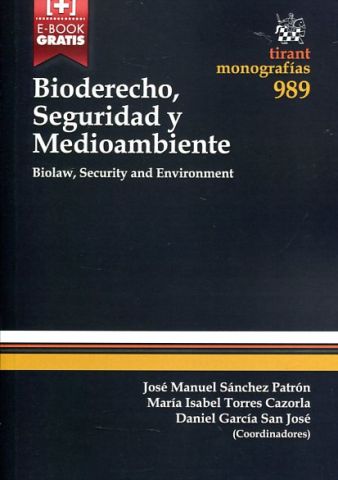 BIODERECHO, SEGURIDAD Y MEDIOAMBIENTE. BIOLAW, SEC