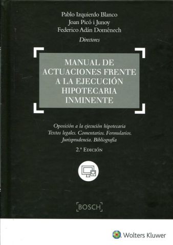 MANUAL DE ACTUACIONES FRENTE A LA EJECUCIÓN HIPOTE