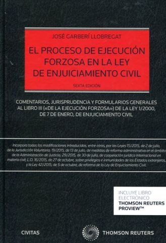 EL PROCESO DE EJECUCIÓN FORZOSA EN LA LEY DE ENJUI