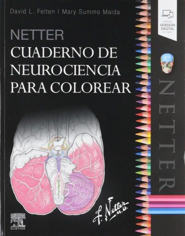 NETTER CUADERNO DE NEUROCIENCIA PARA COLOREAR