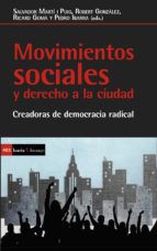 MOVIMIENTOS SOCIALES. DERECHO A LA CIUDAD (ICARIA)