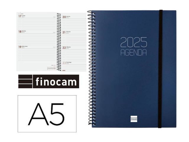 FINOCAM AGENDA ANUAL PP OPAQUE 4º S VIS.HORI.AZ 25