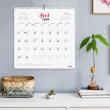 FINOCAM CALENDARIO PARED ESCRIBIR 30x30 CHIC.BLANCO  25