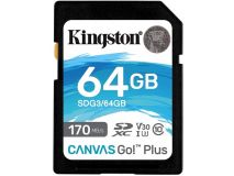 KINGSTON TARJETA MEMORIA SDXC 64GB UHS-I, U3, V30