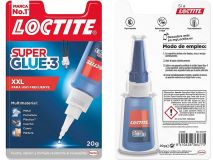 LOCTITE PEGAMENTO SUPERGLUE3 XXL PROFESIONAL 20gr