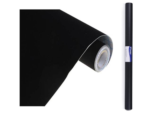 ROLLO FILM ADHESIVO MATE 50cm x 3mt.  NEGRO