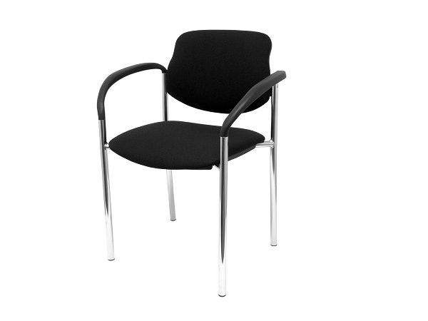 PYC SILLA CONFIDENTE STYL NEGRO/CROMO 