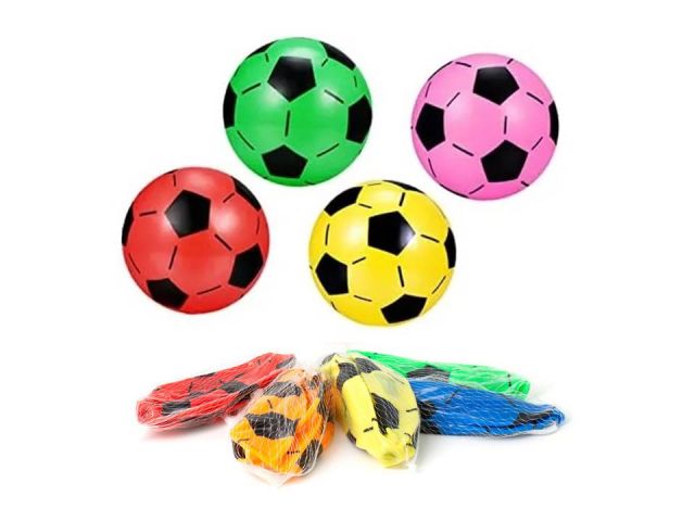 PELOTA BALÓN PVC 22-24CM COLORES SURTIDOS 